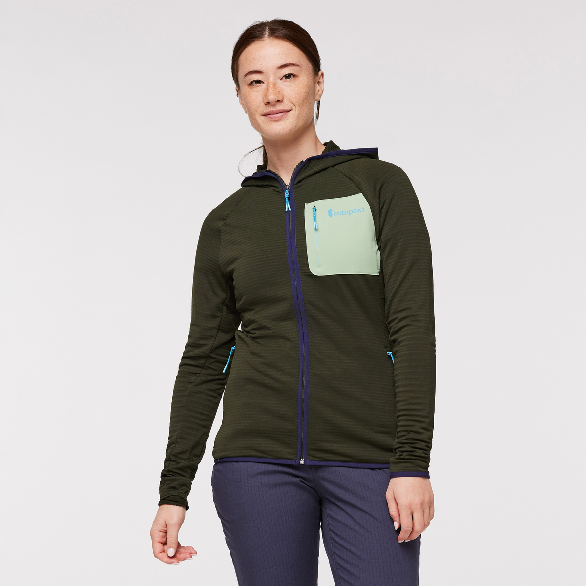 Otero Fleece Full-Zip Hooded Jacket Women's | Cozy Outdoor Layer