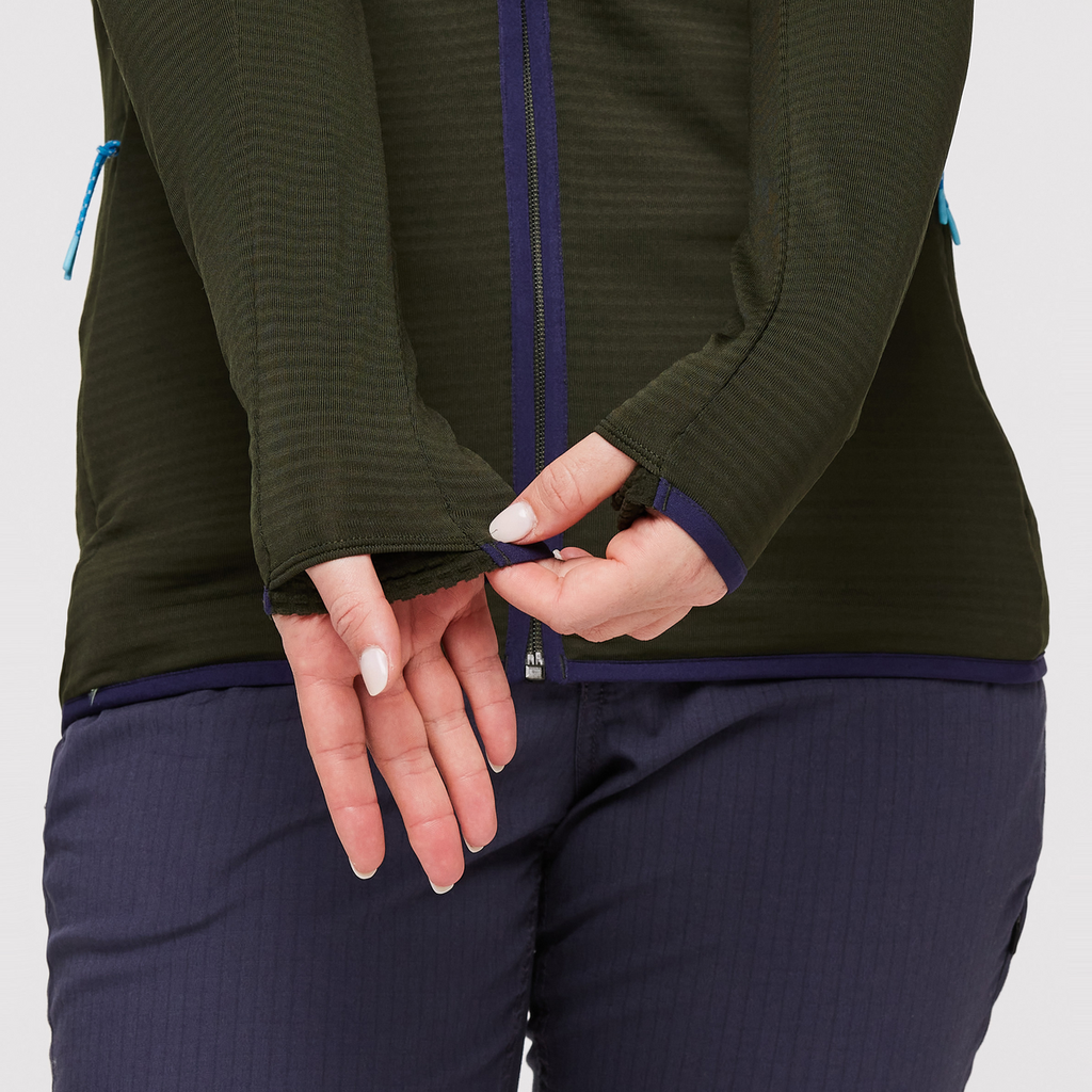 Otero Fleece Full-Zip Hooded Jacket Women's | Cozy Outdoor Layer