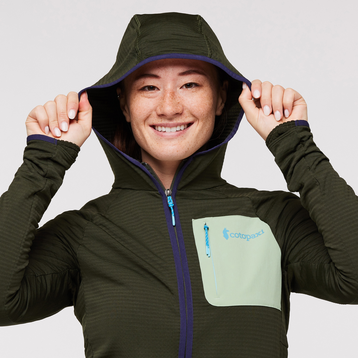 Otero Fleece Full-Zip Hooded Jacket Women's | Cozy Outdoor Layer