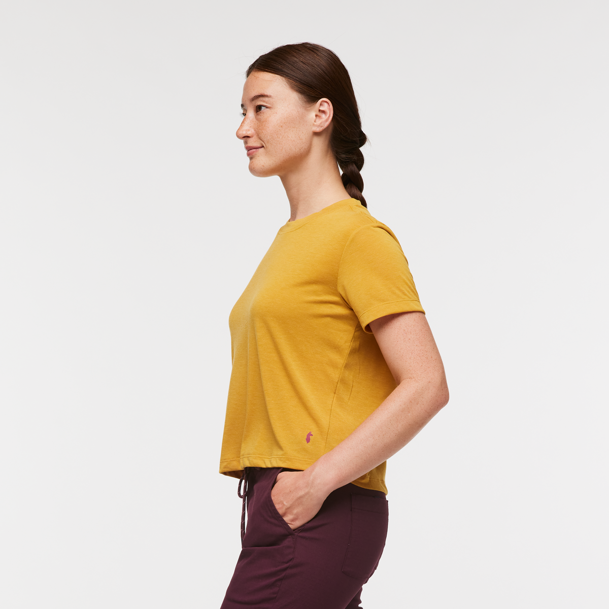 Paseo Travel Crop T-Shirt Women's | Comfortable Outdoor Top