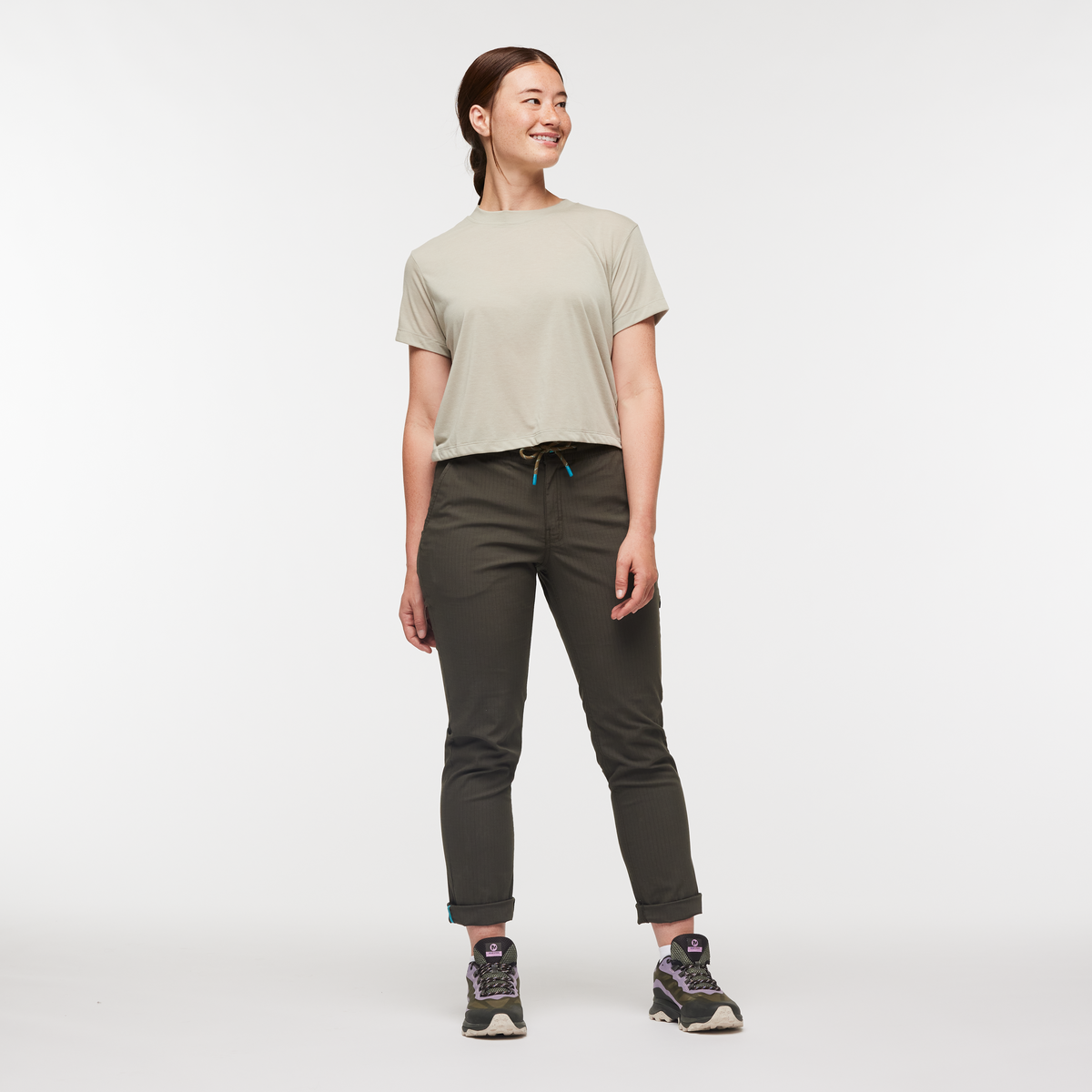 Paseo Travel Crop T-Shirt Women's | Comfortable Outdoor Top