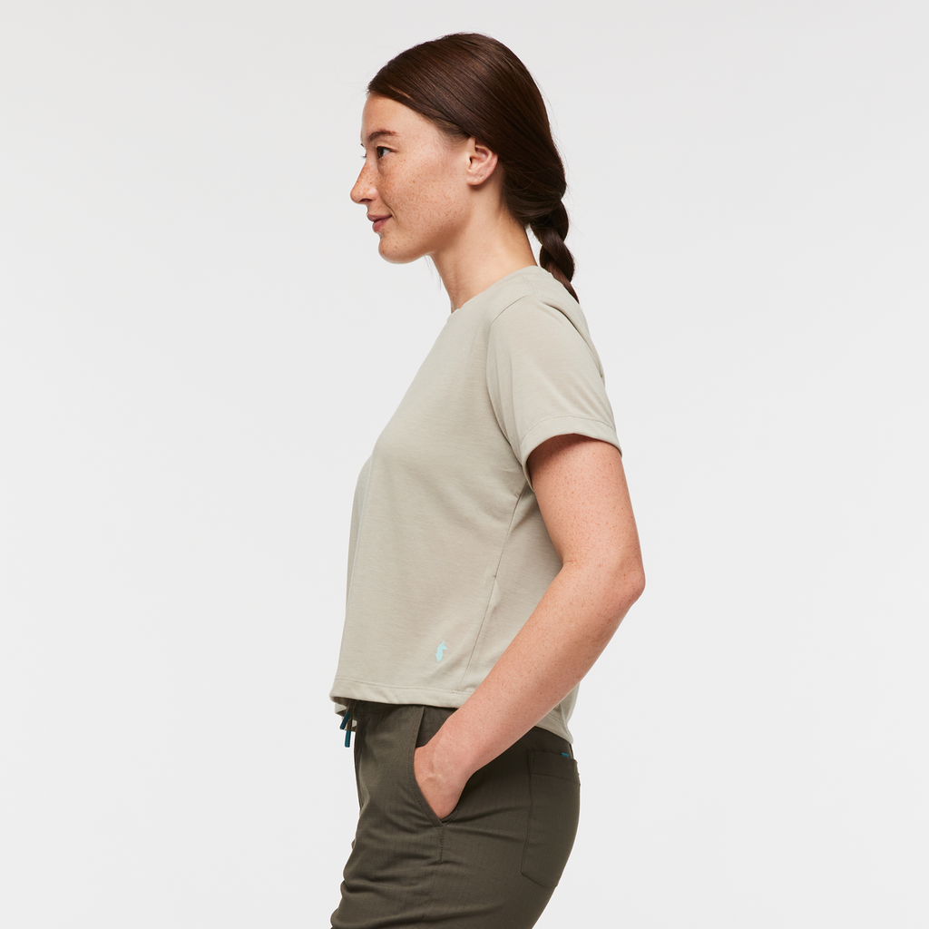 Paseo Travel Crop T-Shirt Women's | Comfortable Outdoor Top