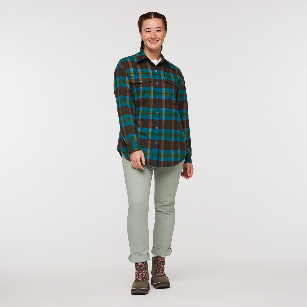 Salto Insulated Flannel Jacket Women's | Versatile Outdoor Layer
