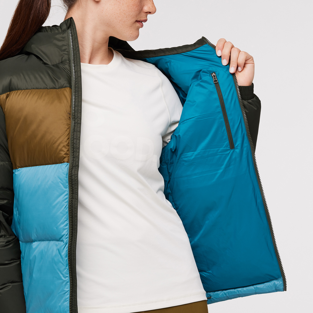 Solazo Down Hooded Jacket Women's | Versatile Outdoor Layer