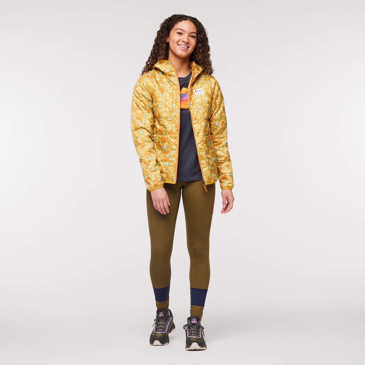 Teca Calido Hooded Jacket Print Women's | Versatile Outdoor Layer