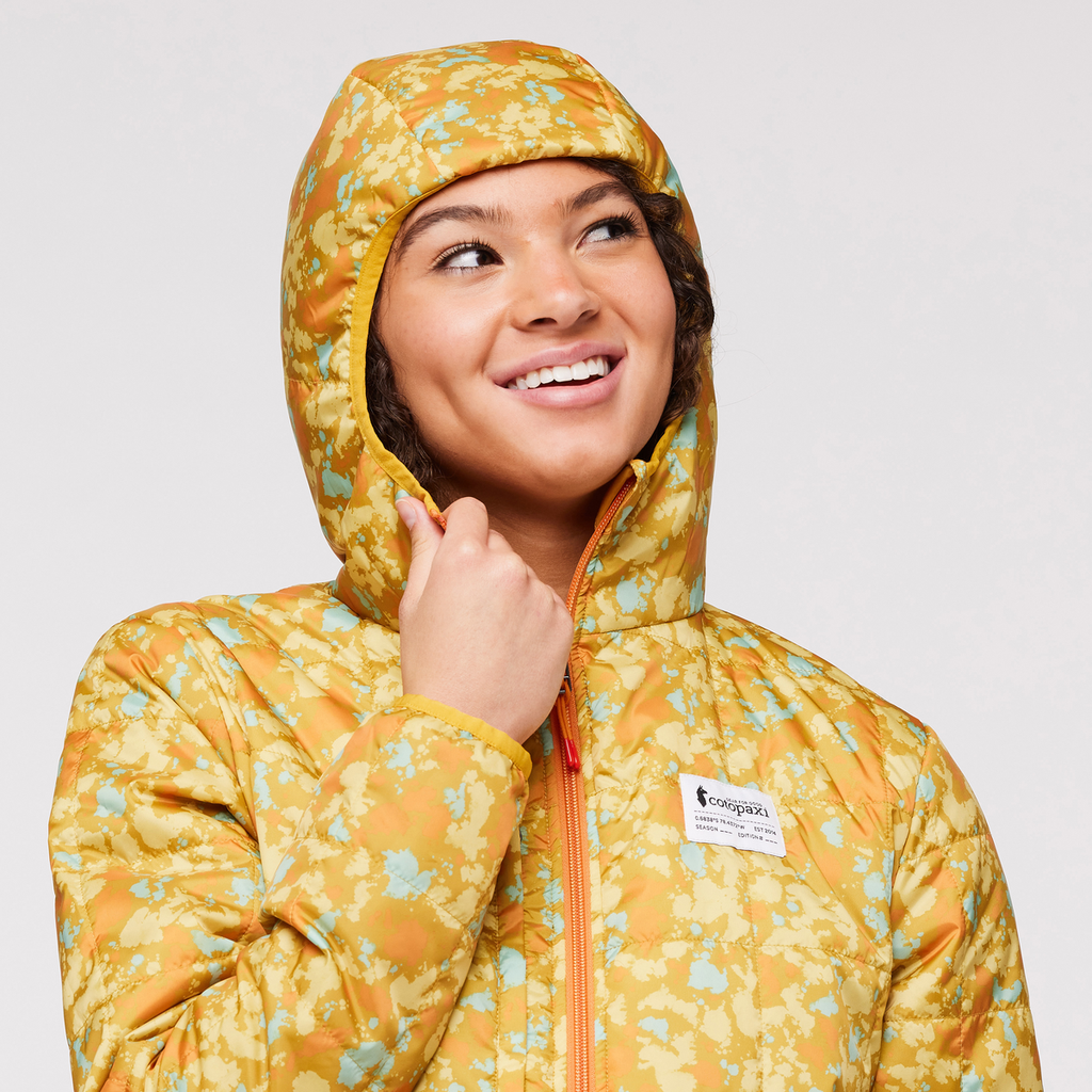Teca Calido Hooded Jacket Print Women's | Versatile Outdoor Layer