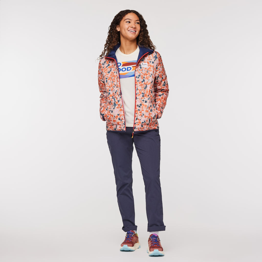 Teca Calido Hooded Jacket Print Women's | Versatile Outdoor Layer