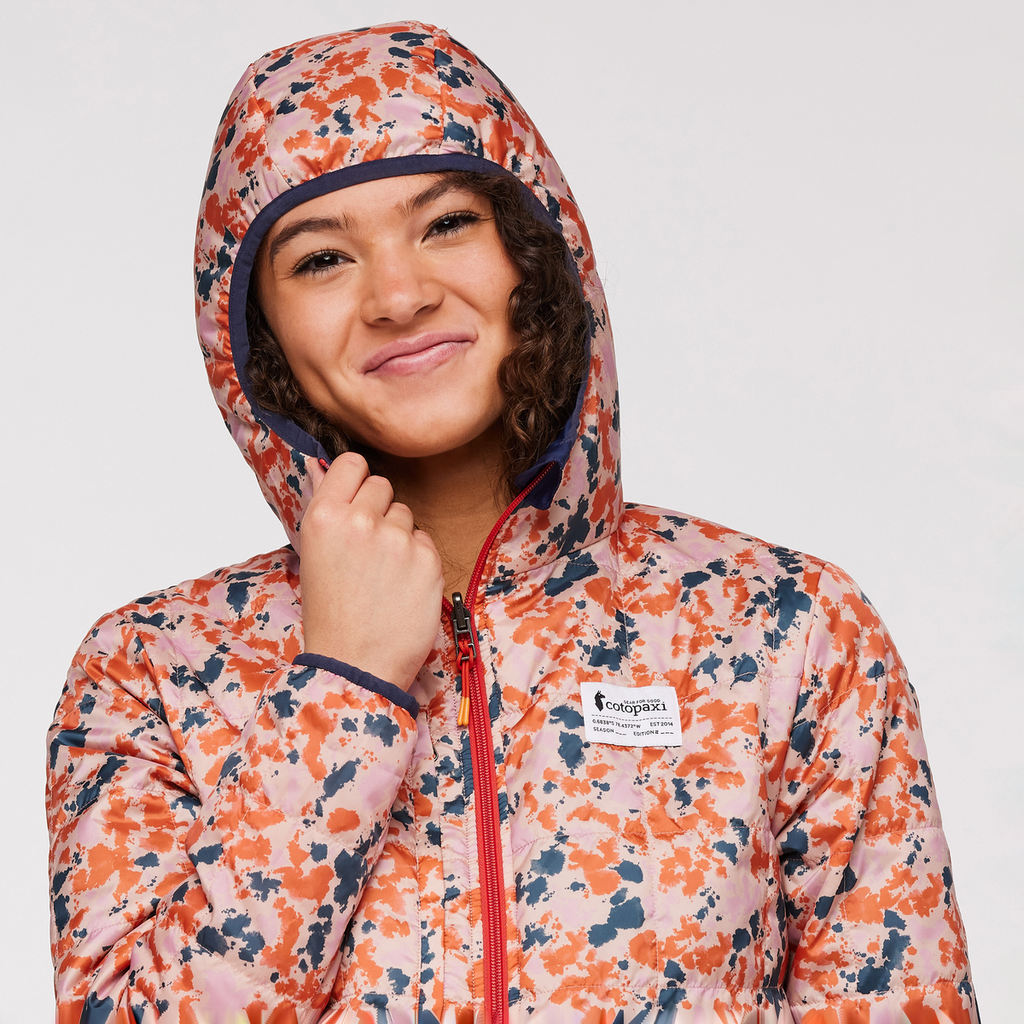 Teca Calido Hooded Jacket Print Women's | Versatile Outdoor Layer