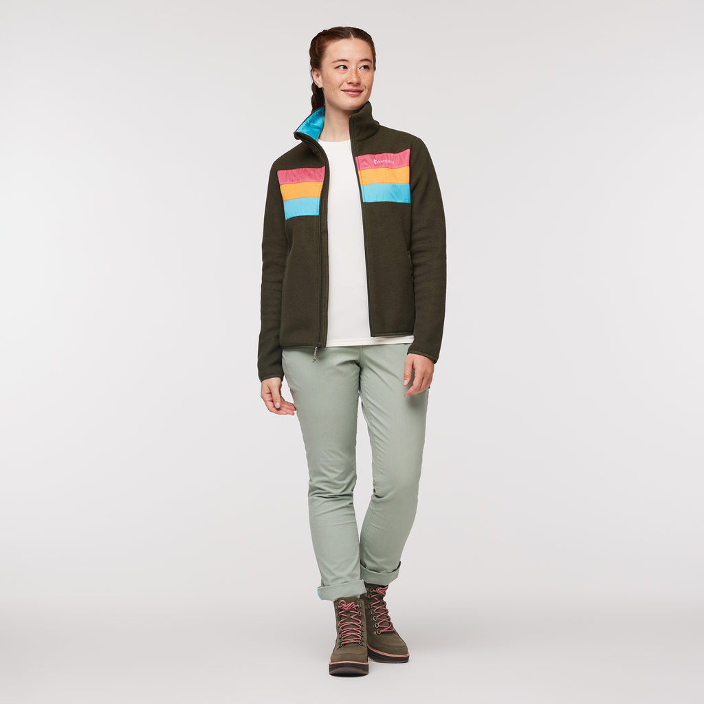Teca Fleece Full-Zip Jacket Women's | Cozy Outdoor Layer