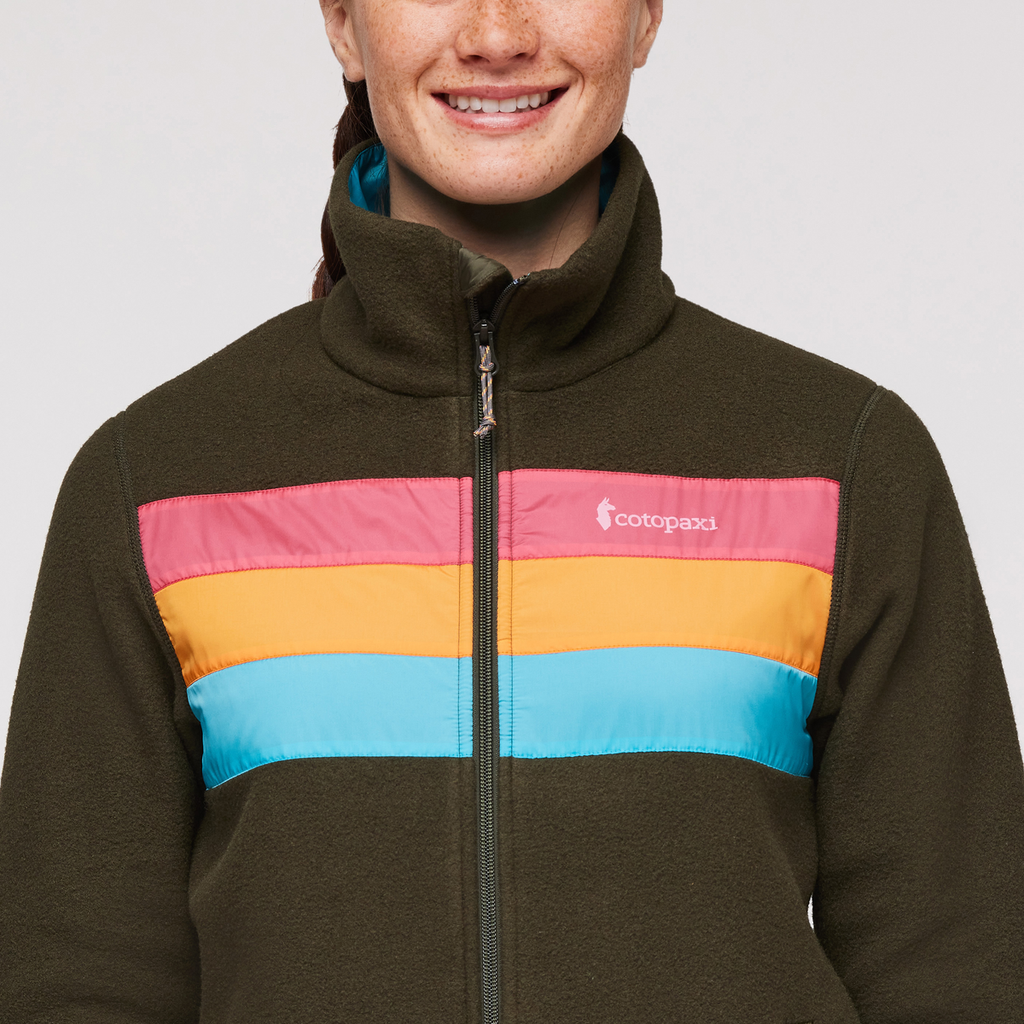 Teca Fleece Full-Zip Jacket Women's | Cozy Outdoor Layer