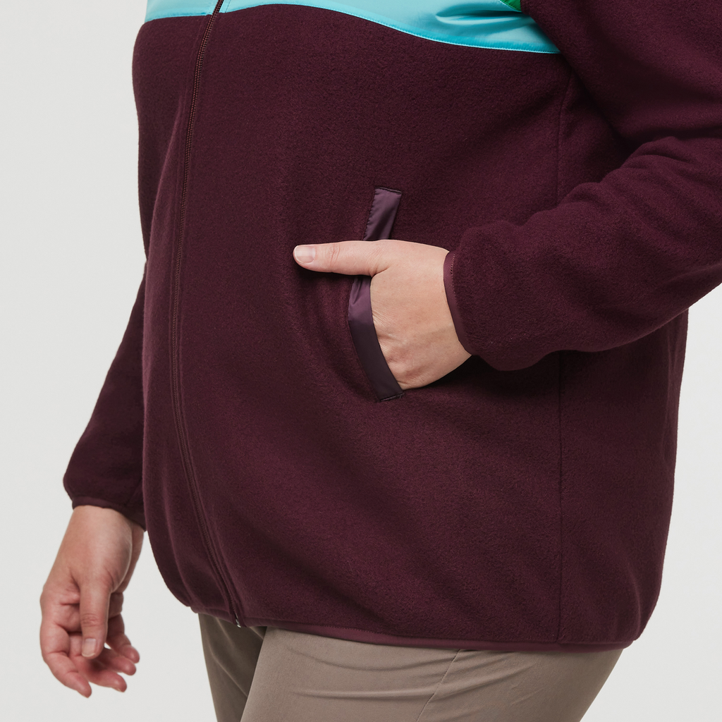Teca Fleece Full-Zip Jacket Women's | Cozy Outdoor Layer