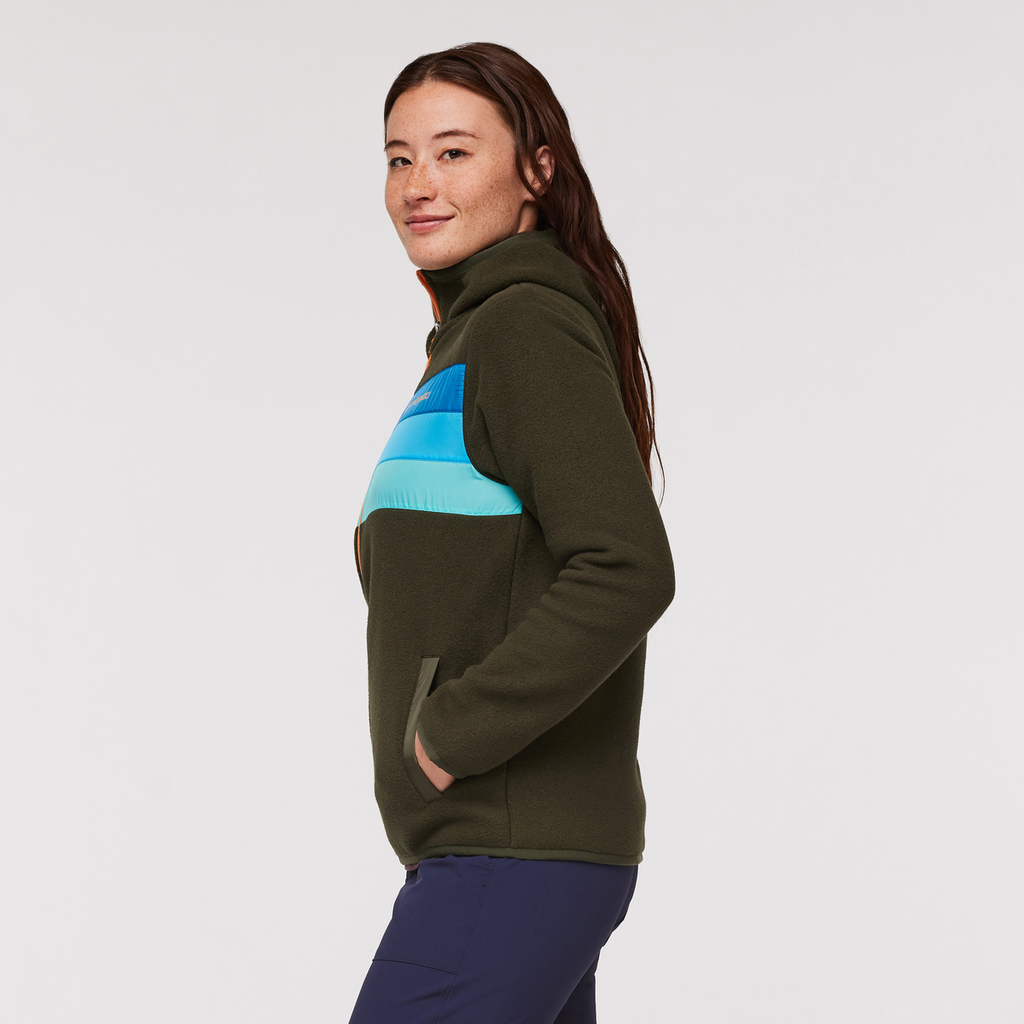 Teca Fleece Hooded Full-Zip Jacket Women's | Cozy Outdoor Layer