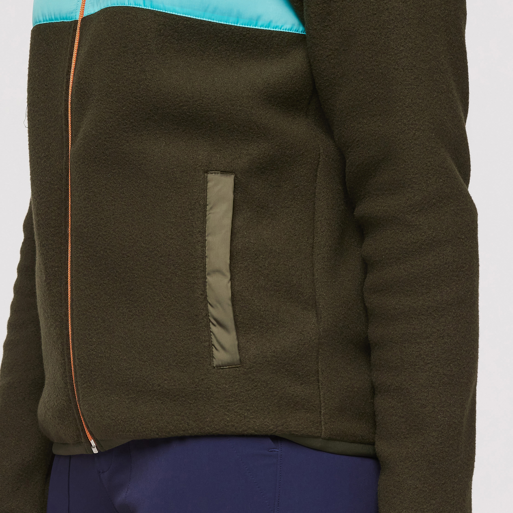 Teca Fleece Hooded Full-Zip Jacket Women's | Cozy Outdoor Layer