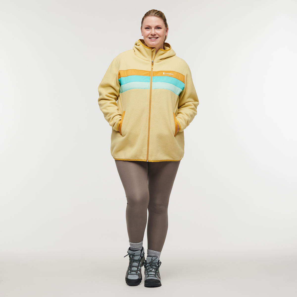 Teca Fleece Hooded Full-Zip Jacket Women's | Cozy Outdoor Layer