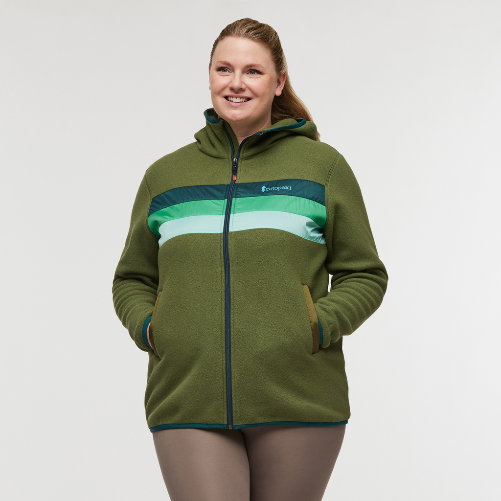 Teca Fleece Hooded Full-Zip Jacket Women's | Cozy Outdoor Layer