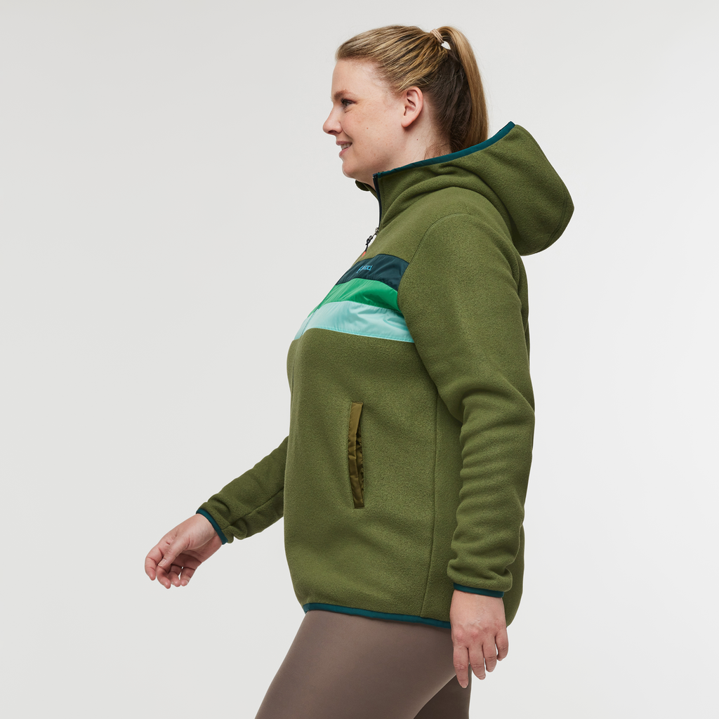 Teca Fleece Hooded Full-Zip Jacket Women's | Cozy Outdoor Layer