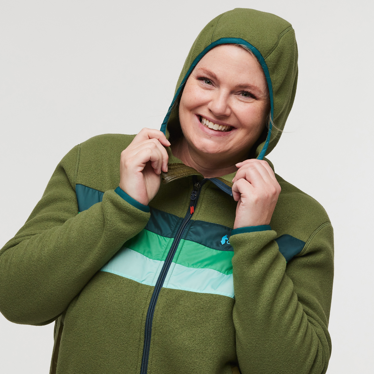 Teca Fleece Hooded Full-Zip Jacket Women's | Cozy Outdoor Layer