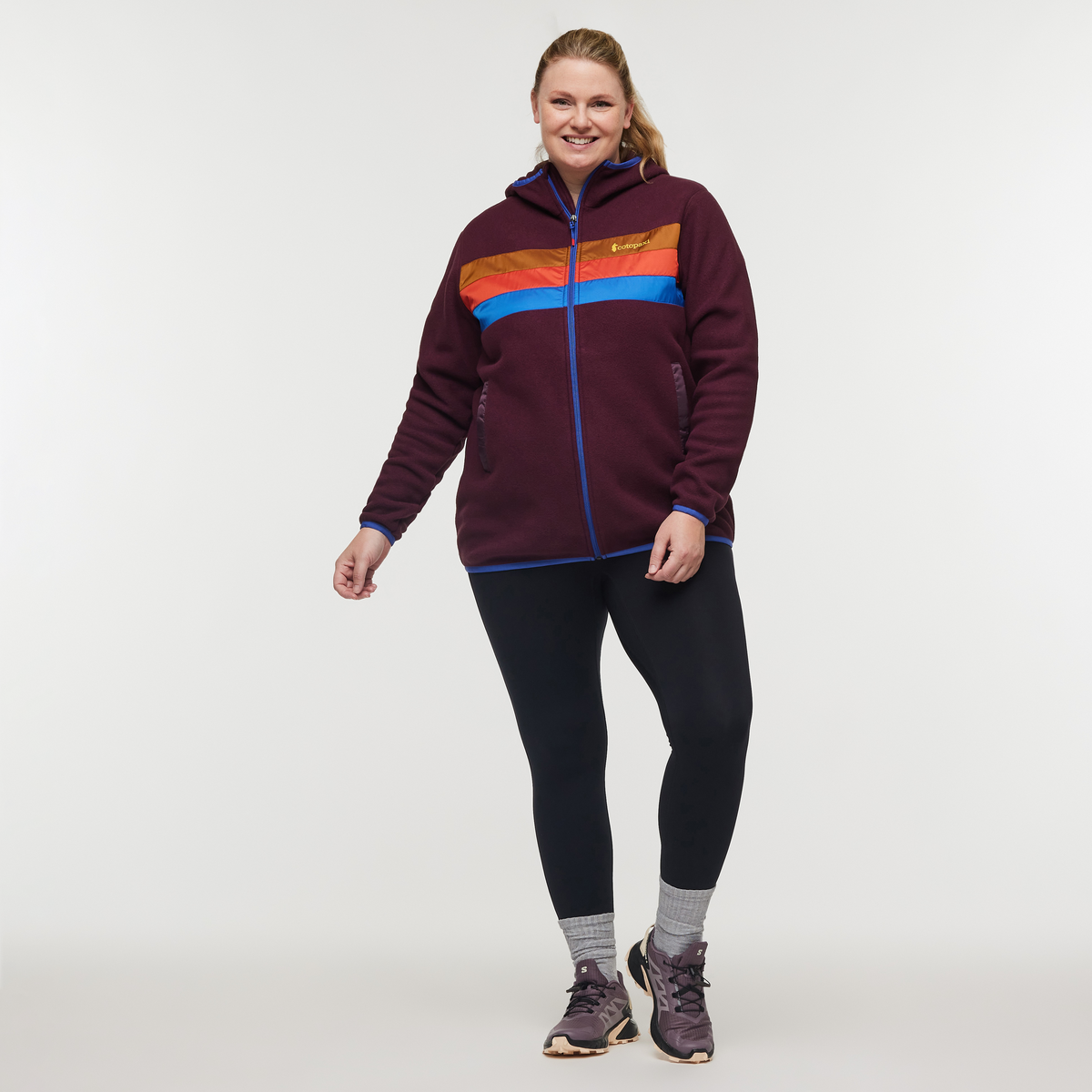 Teca Fleece Hooded Full-Zip Jacket Women's | Cozy Outdoor Layer