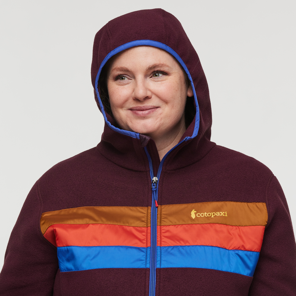 Teca Fleece Hooded Full-Zip Jacket Women's | Cozy Outdoor Layer
