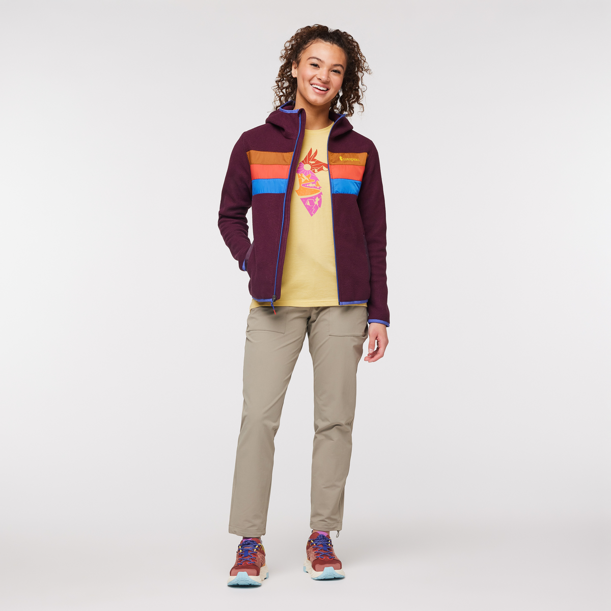 Teca Fleece Hooded Full-Zip Jacket Women's | Cozy Outdoor Layer