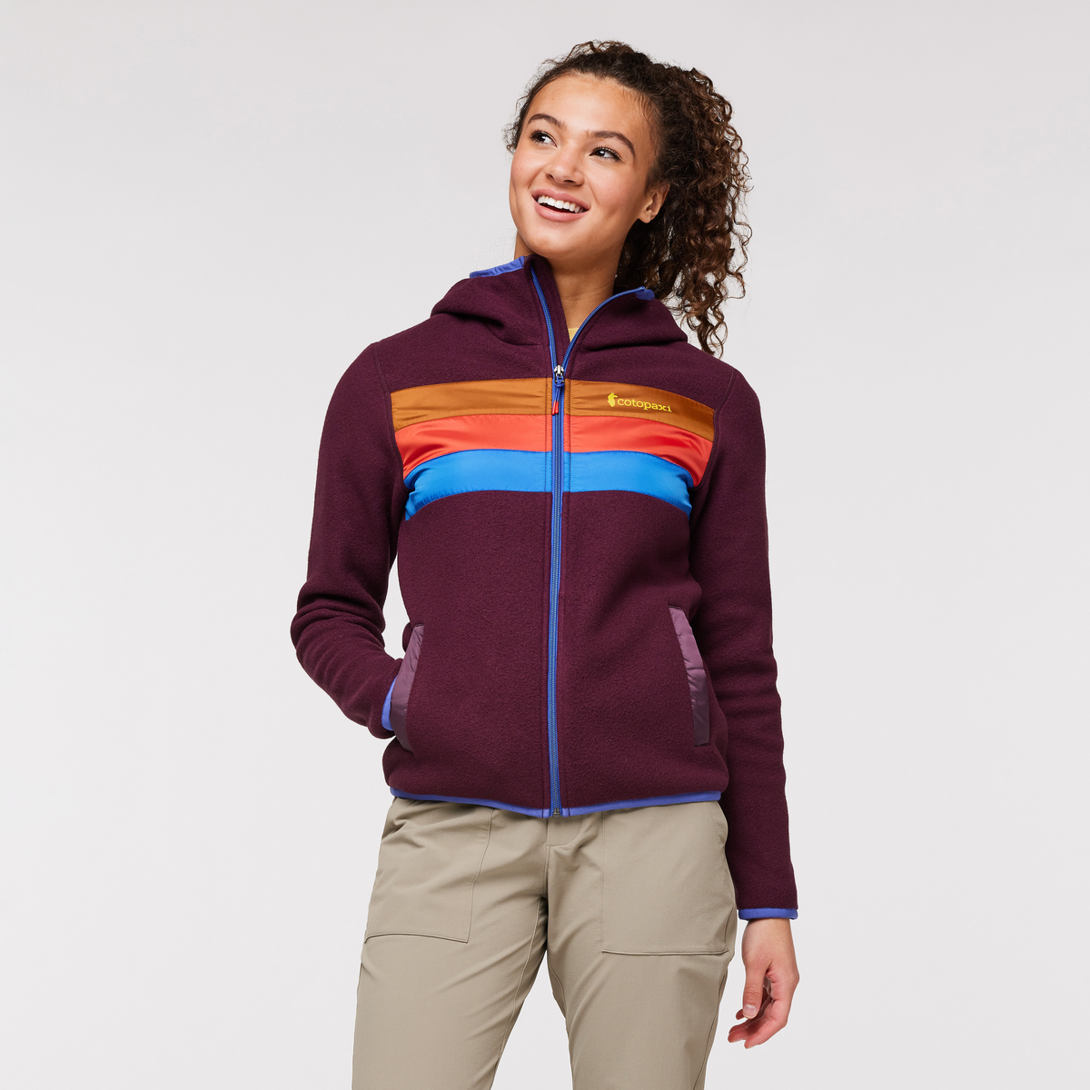 Teca Fleece Hooded Full-Zip Jacket Women's | Cozy Outdoor Layer