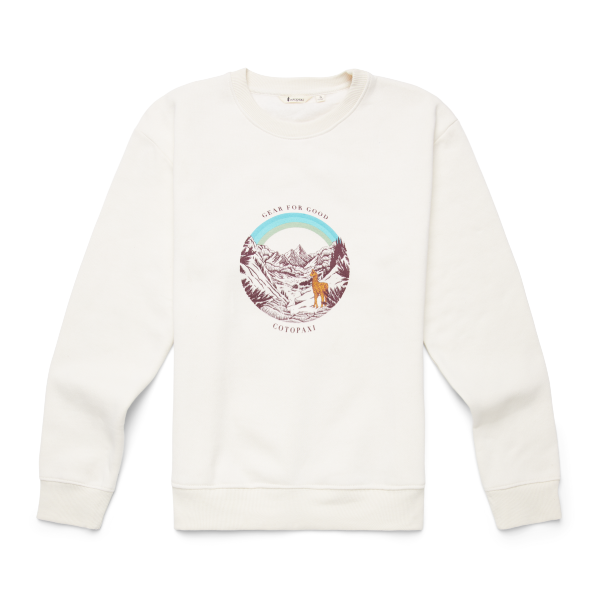 Traveling Llama Crew Sweatshirt Women's | Comfortable Everyday Layer