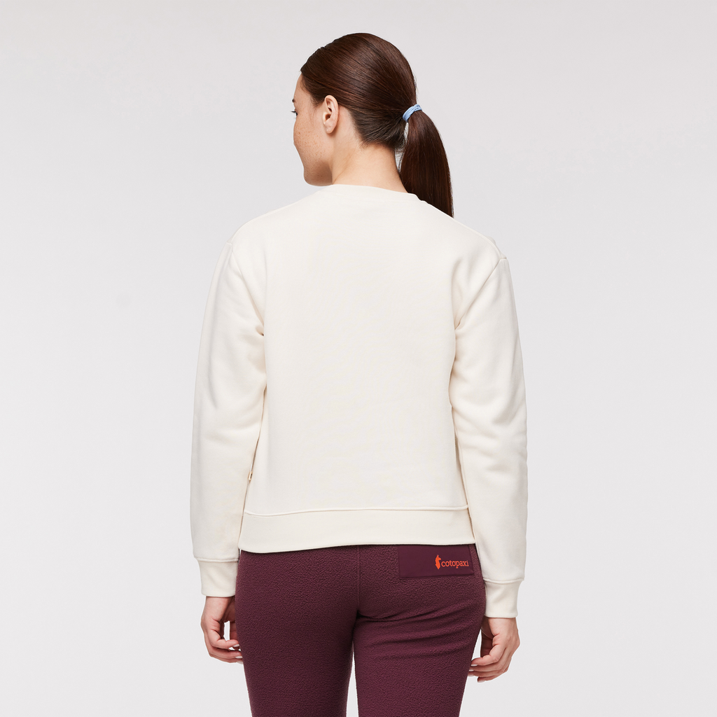 Traveling Llama Crew Sweatshirt Women's | Comfortable Everyday Layer