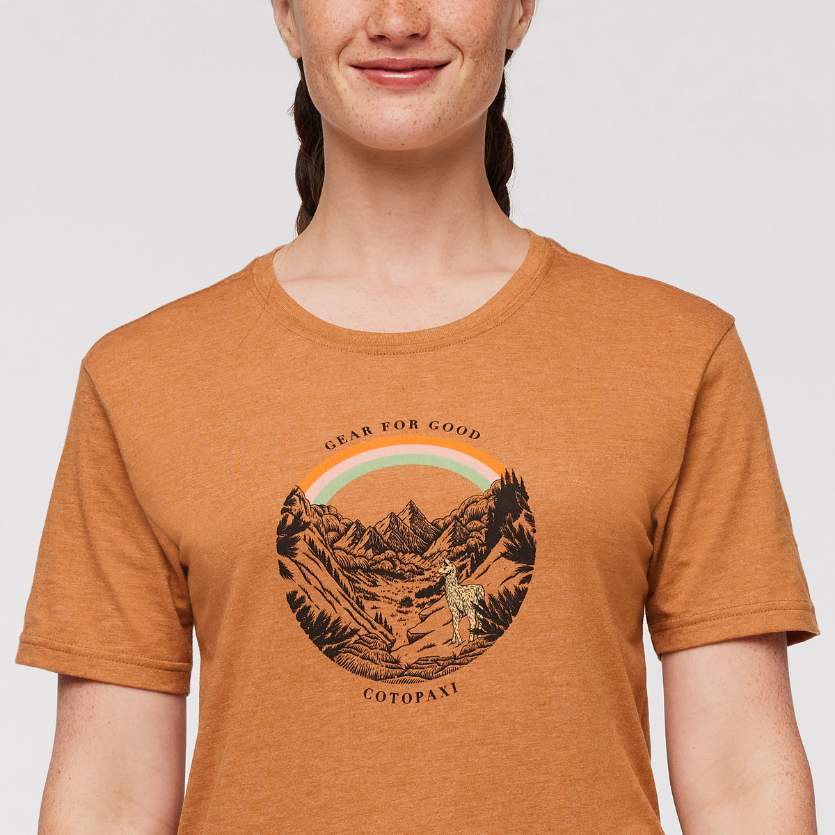 Traveling Llama T-Shirt Women's | Comfortable Outdoor Top