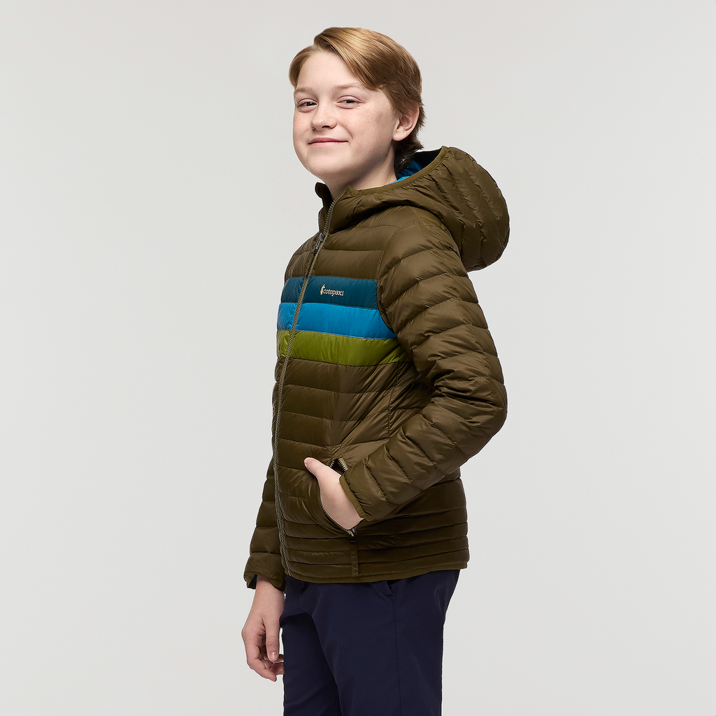 Fuego Hooded Down Jacket Kids' | Warm Outdoor Layer