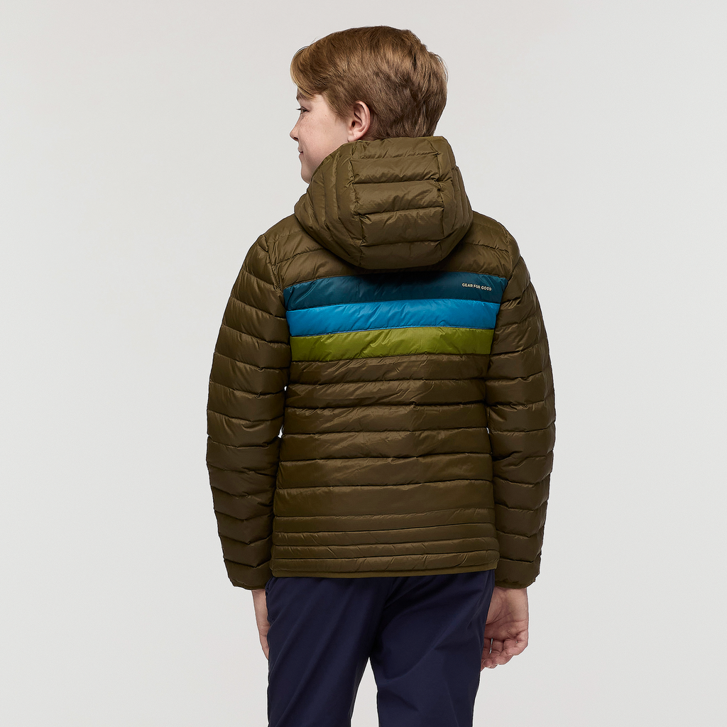 Fuego Hooded Down Jacket Kids' | Warm Outdoor Layer