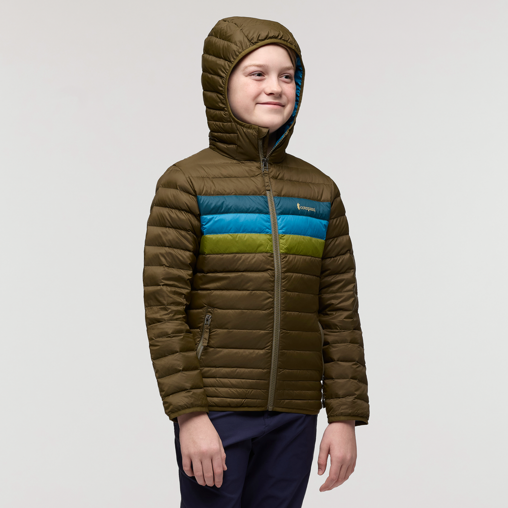 Fuego Hooded Down Jacket Kids' | Warm Outdoor Layer