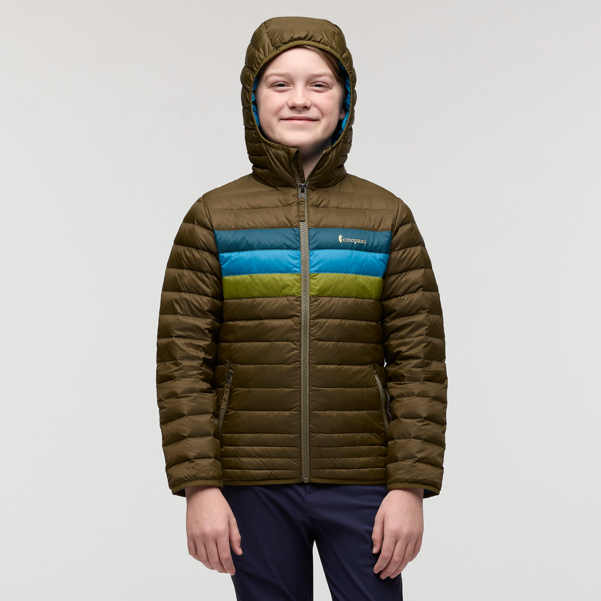 Fuego Hooded Down Jacket Kids' | Warm Outdoor Layer