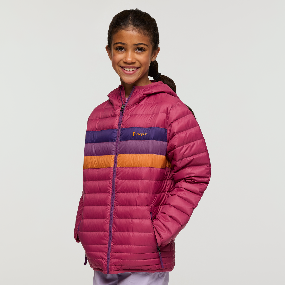 Fuego Hooded Down Jacket Kids' | Warm Outdoor Layer