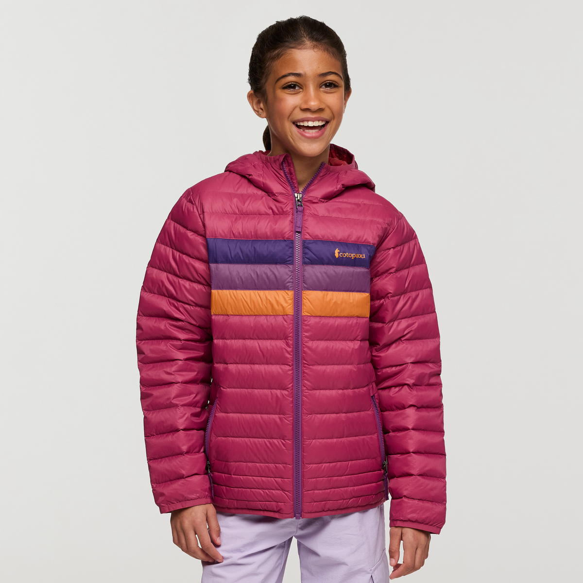 Fuego Hooded Down Jacket Kids' | Warm Outdoor Layer