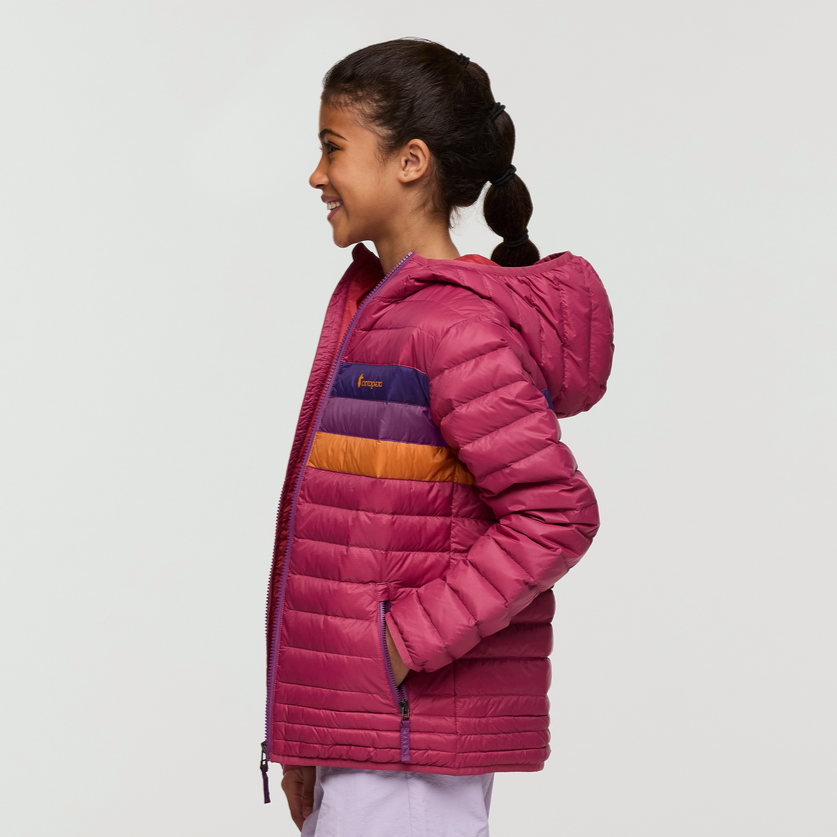 Fuego Hooded Down Jacket Kids' | Warm Outdoor Layer