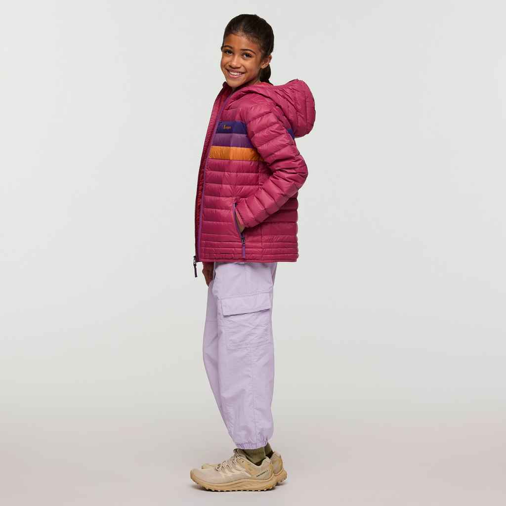 Fuego Hooded Down Jacket Kids' | Warm Outdoor Layer