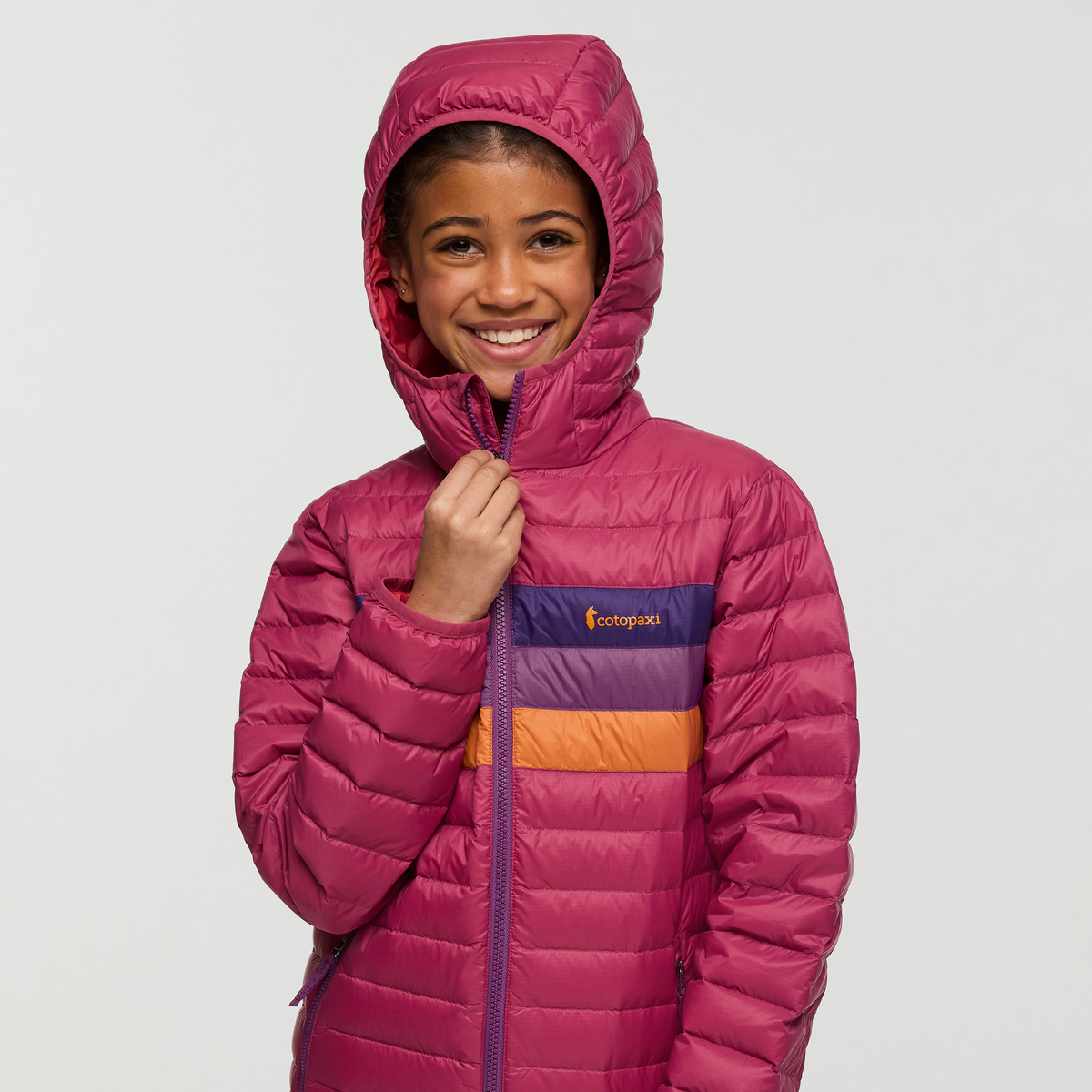 Fuego Hooded Down Jacket Kids' | Warm Outdoor Layer