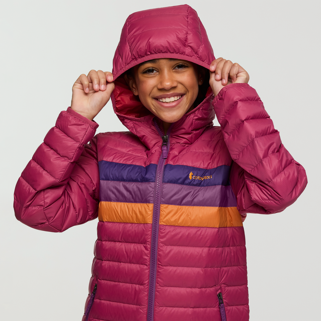 Fuego Hooded Down Jacket Kids' | Warm Outdoor Layer