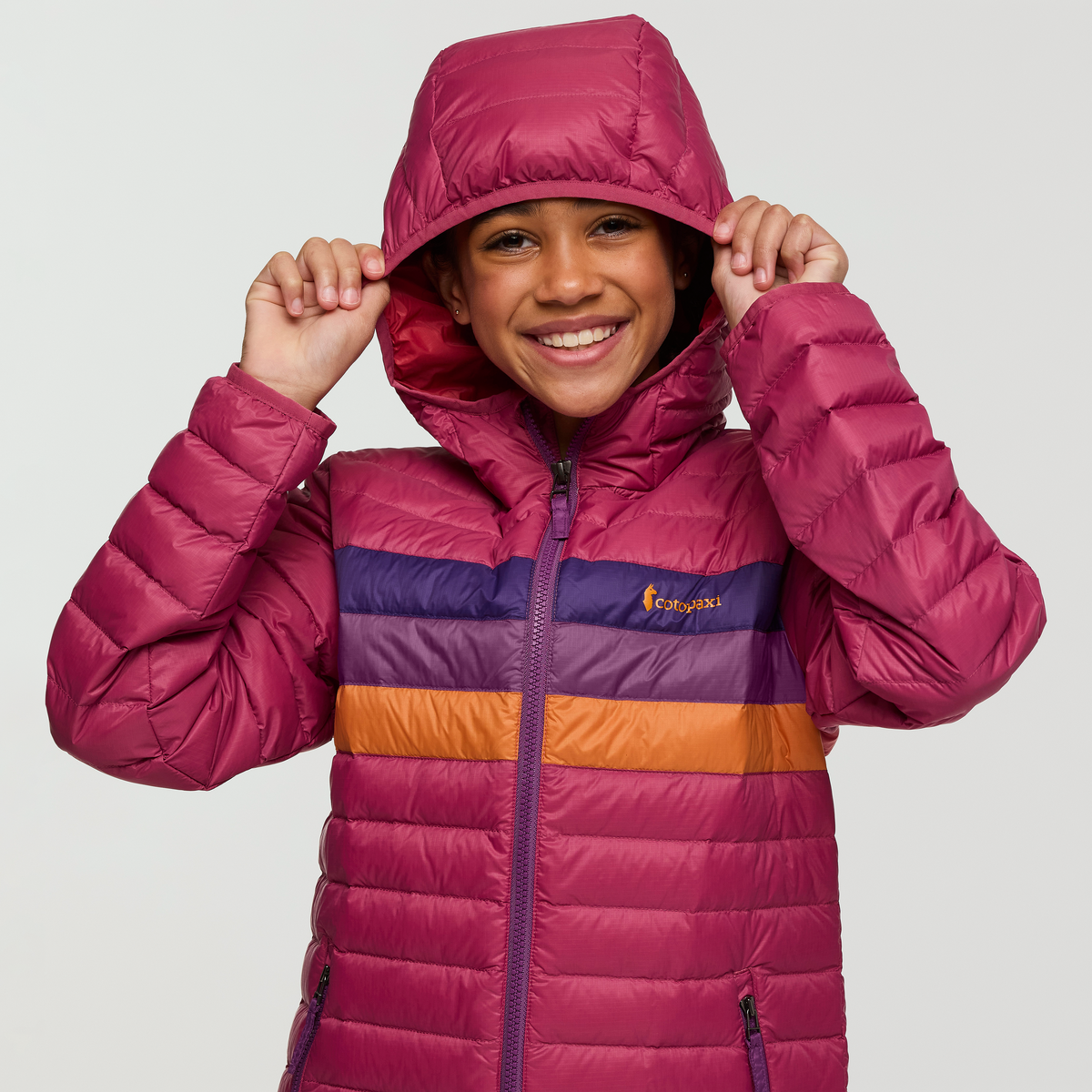 Fuego Hooded Down Jacket Kids' | Warm Outdoor Layer