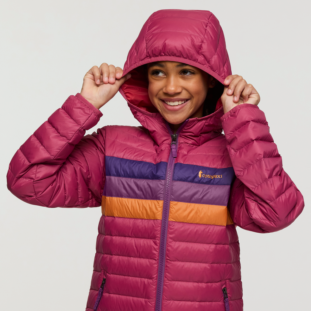 Fuego Hooded Down Jacket Kids' | Warm Outdoor Layer