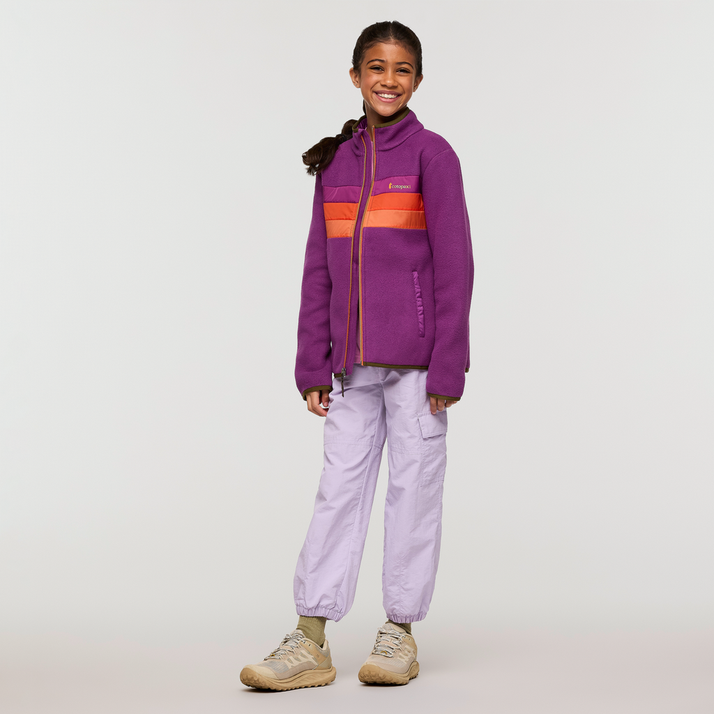 Teca Fleece Jacket Kids' | Cozy Outdoor Layer