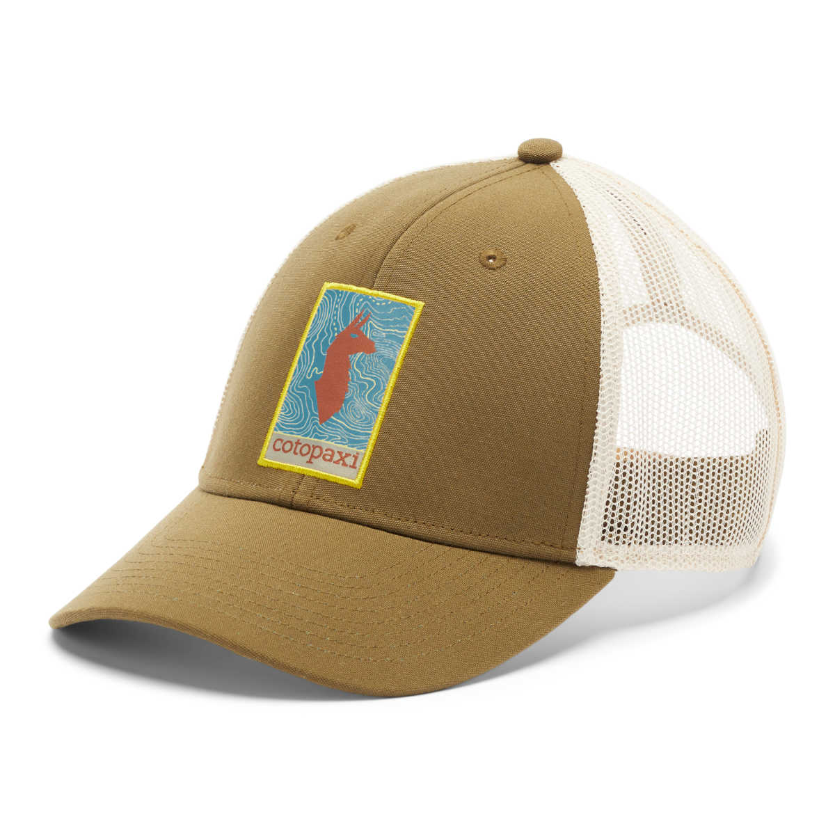 Llama Map Trucker Hat | Everyday Sun Coverage
