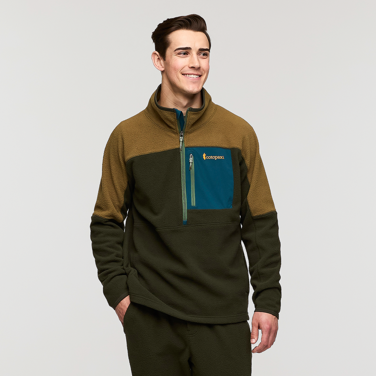 Abrazo Fleece Half-Zip Jacket Men's | Cozy Outdoor Layer