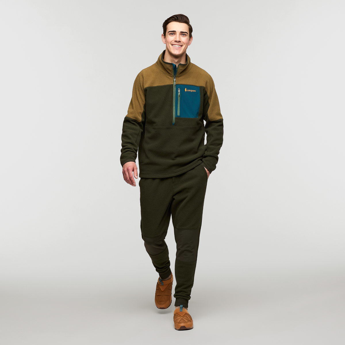 Abrazo Fleece Half-Zip Jacket Men's | Cozy Outdoor Layer