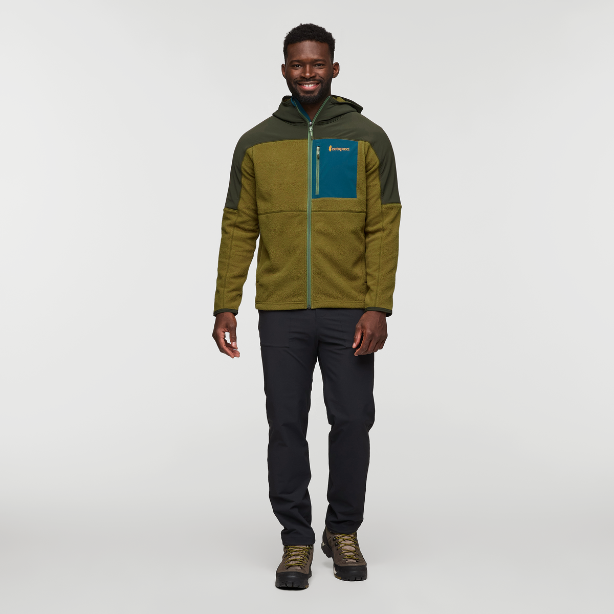 Abrazo Hooded Full-Zip Fleece Jacket Men's | Cozy Outdoor Layer