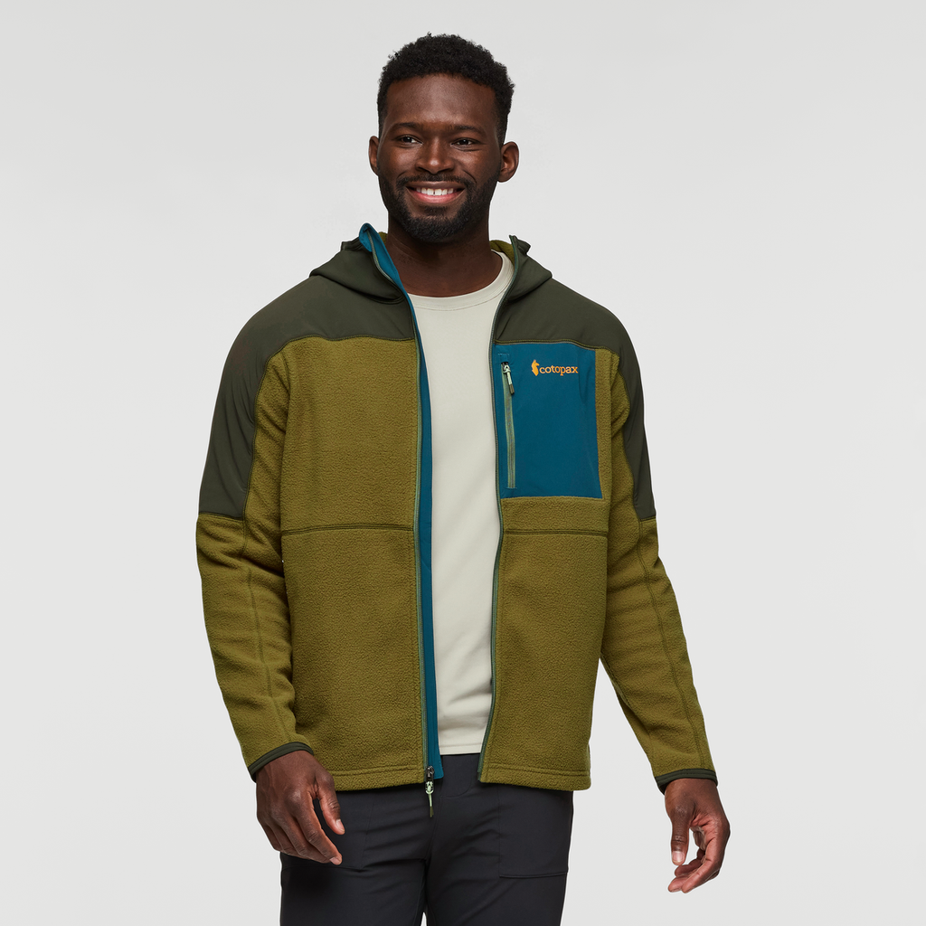 Abrazo Hooded Full-Zip Fleece Jacket Men's | Cozy Outdoor Layer