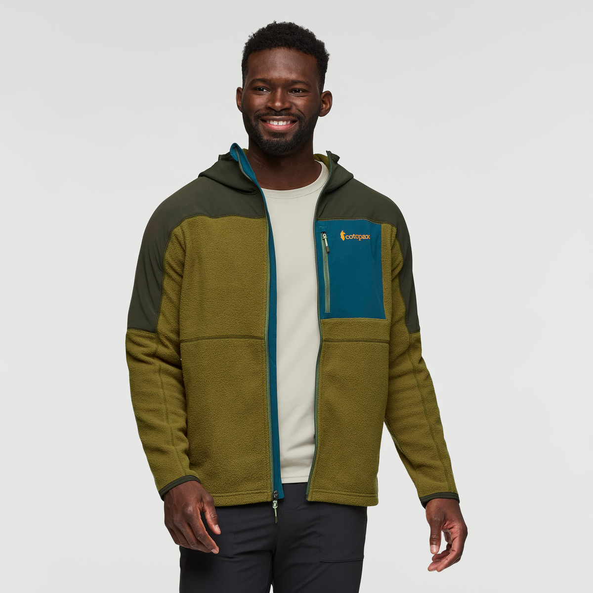 Abrazo Hooded Full-Zip Fleece Jacket Men's | Cozy Outdoor Layer
