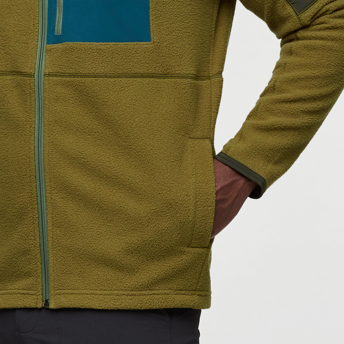 Abrazo Hooded Full-Zip Fleece Jacket Men's | Cozy Outdoor Layer