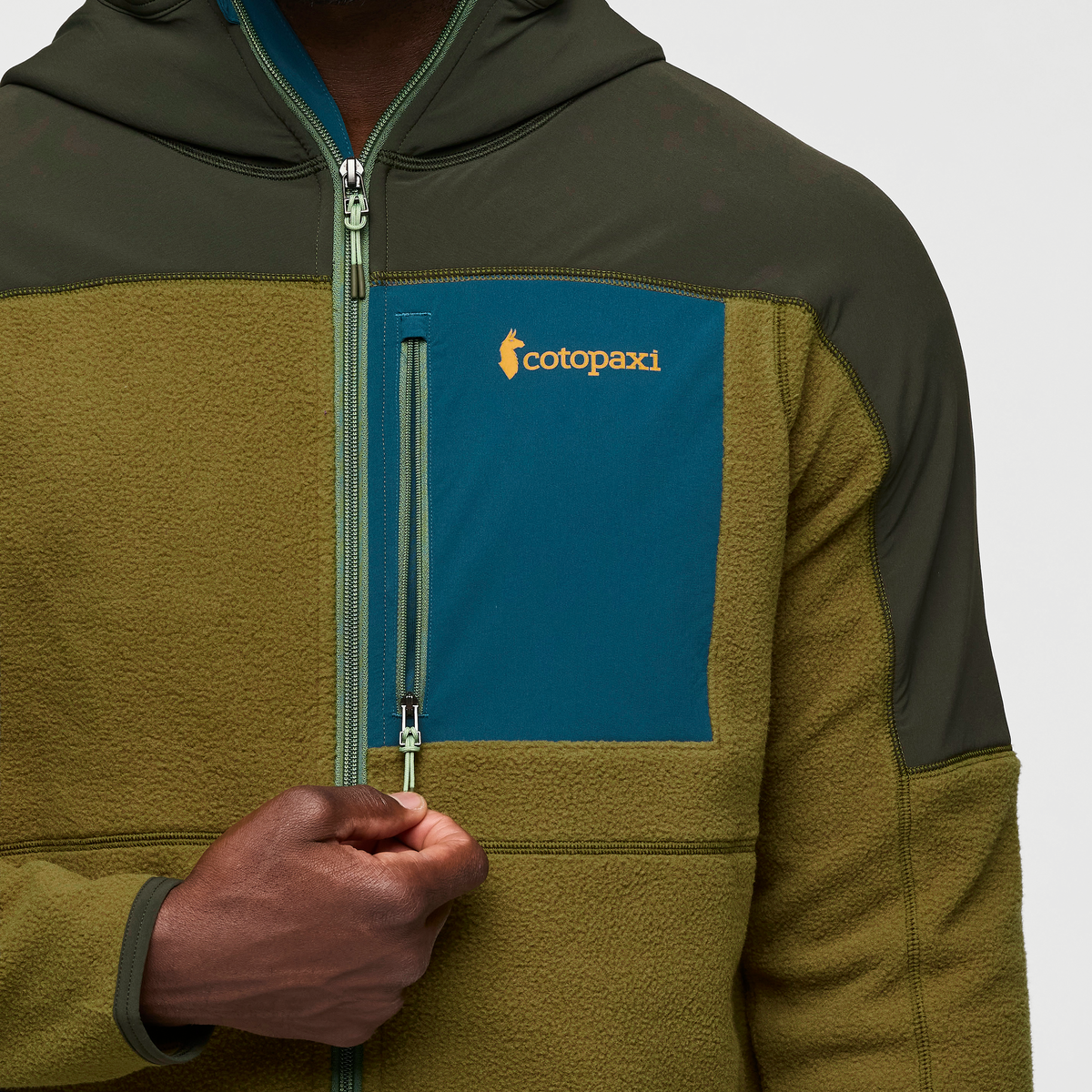 Abrazo Hooded Full-Zip Fleece Jacket Men's | Cozy Outdoor Layer
