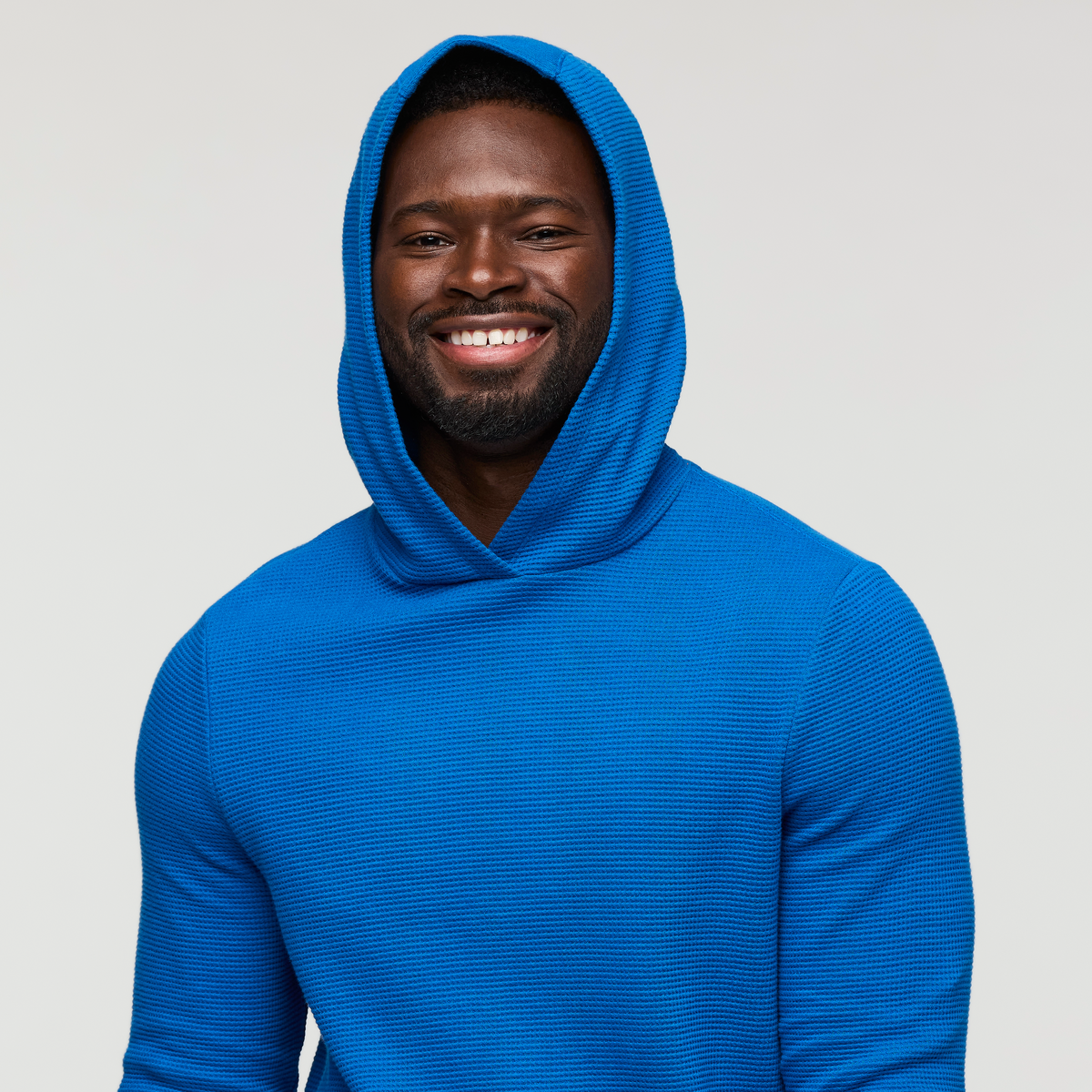 Atajo Long-Sleeve Waffle Hoodie Men's | Comfortable Everyday Layer
